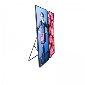 P2 P2.5 P3 Indoor Poster Advertising Stand LED display/mirror LED display screen/